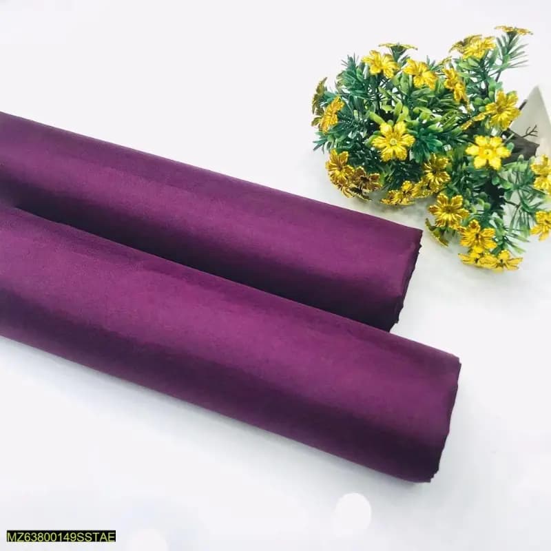 2 PCS Woman's Unstitched katan silk.