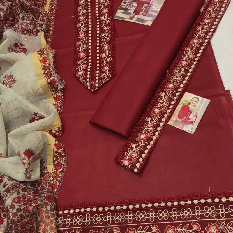 Zaviya | 3pc 90/70 Lawn | Casual Category* 