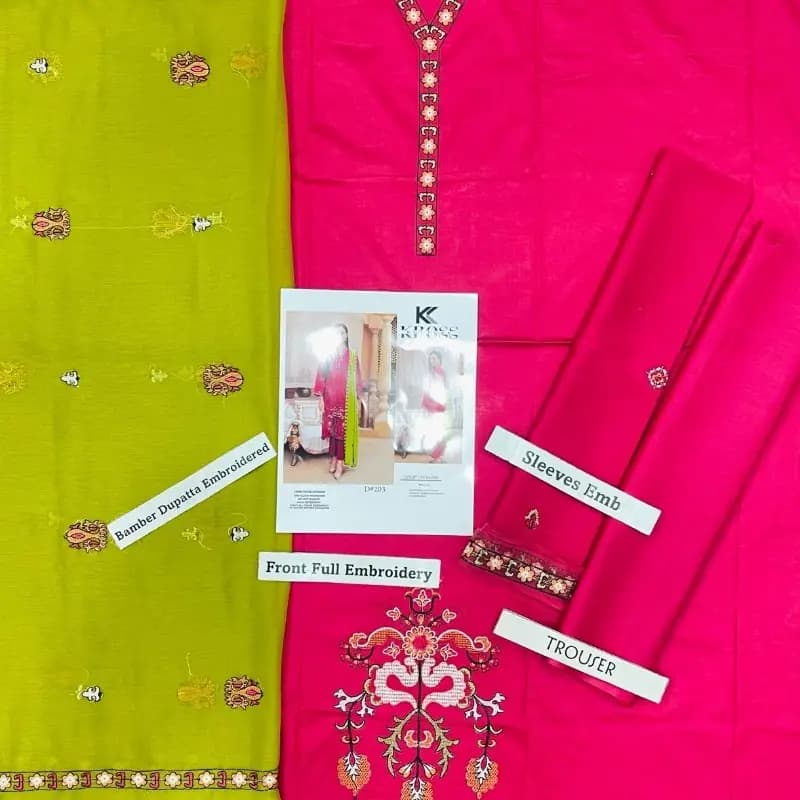 Kross Kulture | 3pc 90/70 Lawn | Luxury Category*